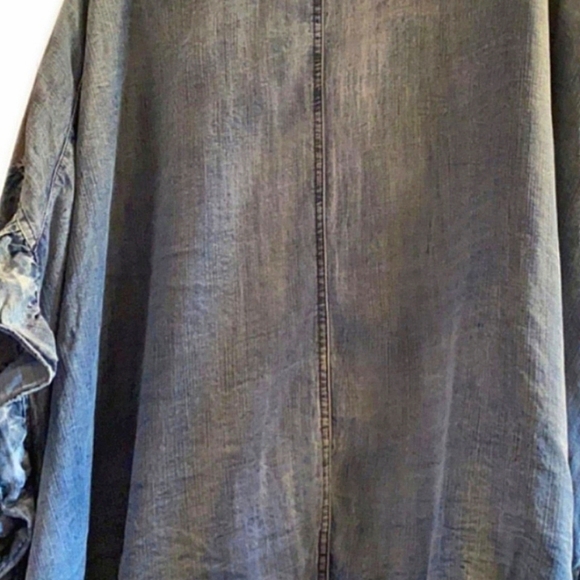 EUC Easel Denim Cardigan Size Small Fits All - Picture 3 of 10